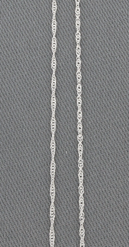Sterling silver singapore chain 30