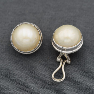 Mabe' set in sterling silver