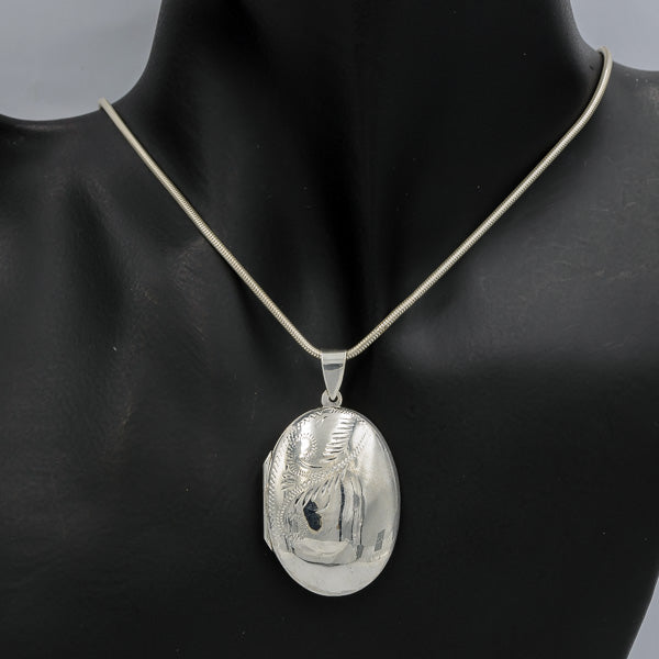 Sterling silver locket