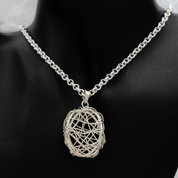 Sterling silver rolo chain 3 mm