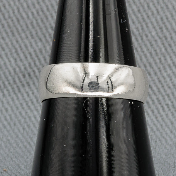 Sterling Silver Rounded Band Ring 5mm Smooth Design