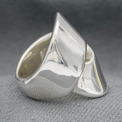 Sterling silver 8 design ring