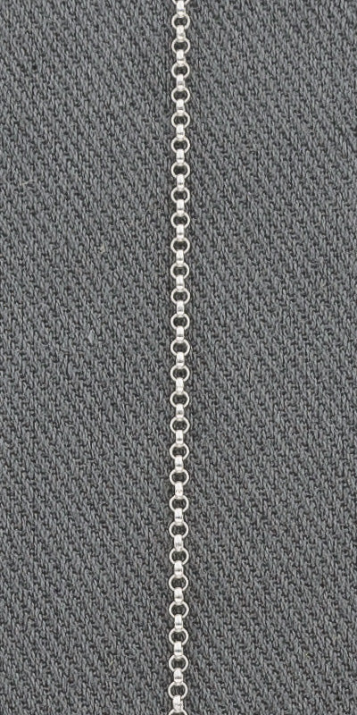 Silver Belcher bracelet