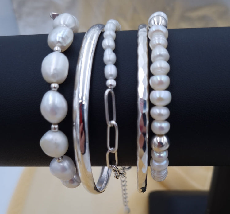 Sterling silver thin Bracelets