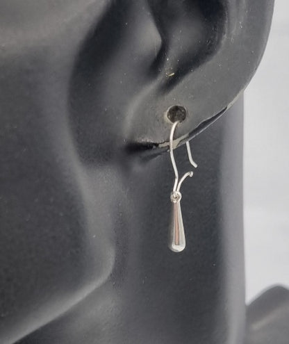 Sterling silver teardrop