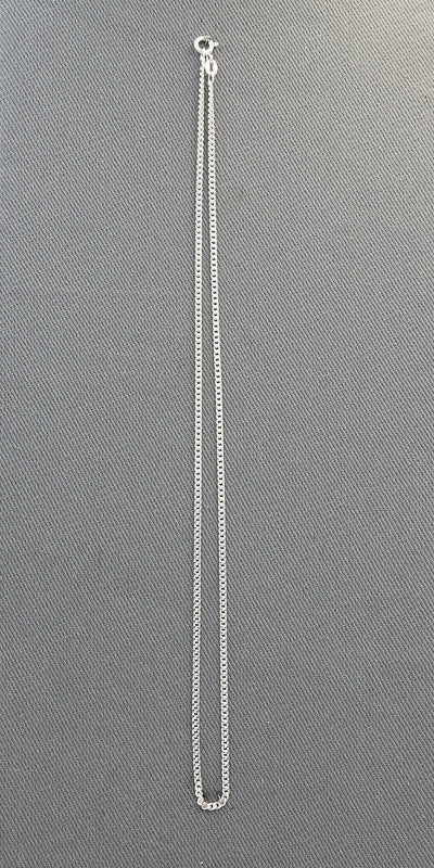 2mm Sterling Silver 50 CDBL Curb Chain Necklace – Medium Classic Silver Chain