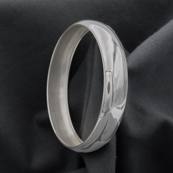 Sterling silver bangle 14 mm