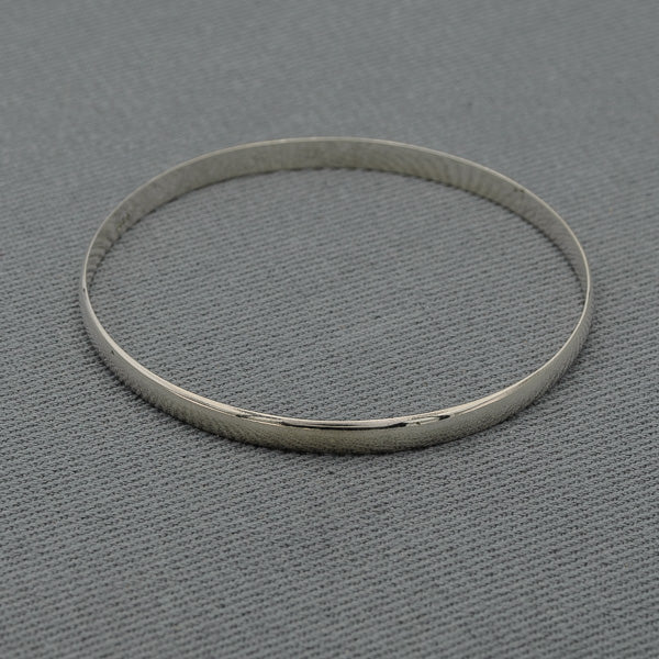 Sterling silver 4 mm bangle