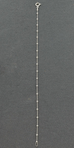 Sterling silver ball bracelet