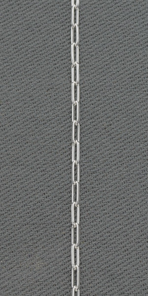 sterling silver paperclip medium bracelet