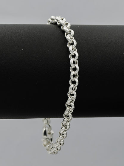 Sterling silver belcher bracelet BVR270