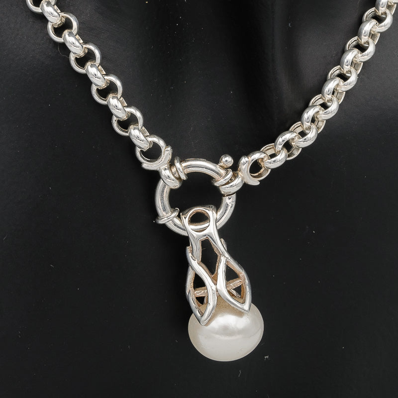 Sterling silver Belcher BVR227 chain - Silvertree Jewelry #