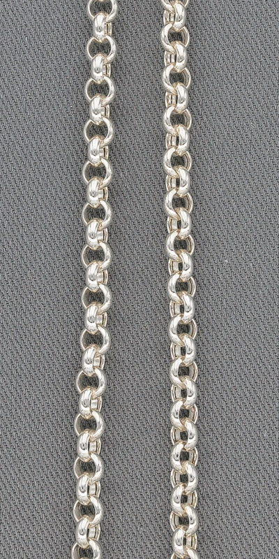 Sterling silver Belcher BVR227 chain - Silvertree Jewelry #