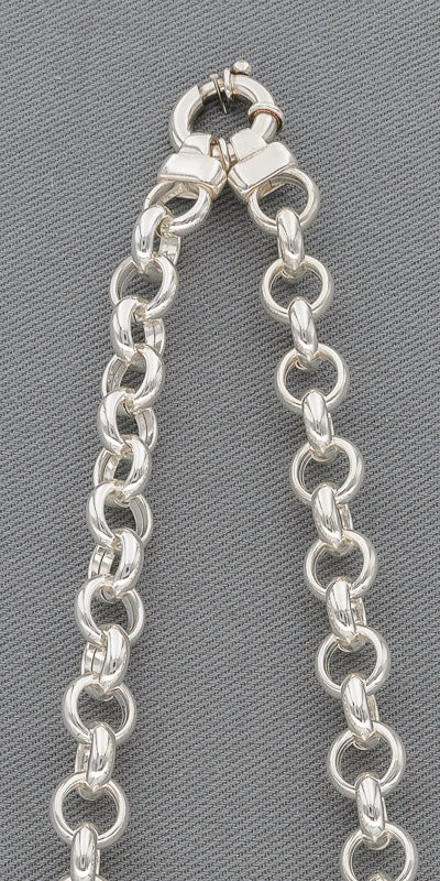 Sterling silver Belcher BVR227 chain - Silvertree Jewelry #