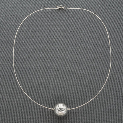 Sterling silver wire with a silver ball