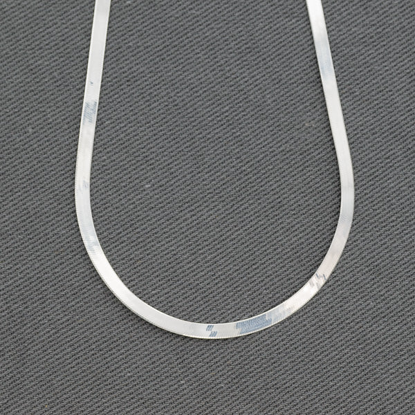Sterling silver magic herringbone chain 3.5mm