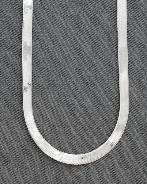 Sterling silver magic herringbone chain 5 mm