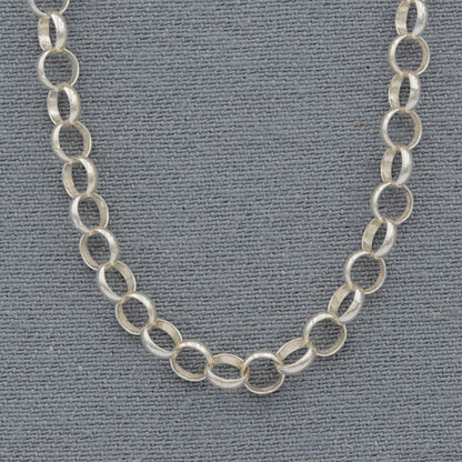 Sterling Silver Belcher Chain Necklace  45cm with Lobster Clasp - Silvertree Jewelry #