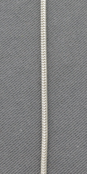 Sterling silver snake chain 3 mm