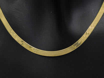 Gold plated magic chain 4 mm