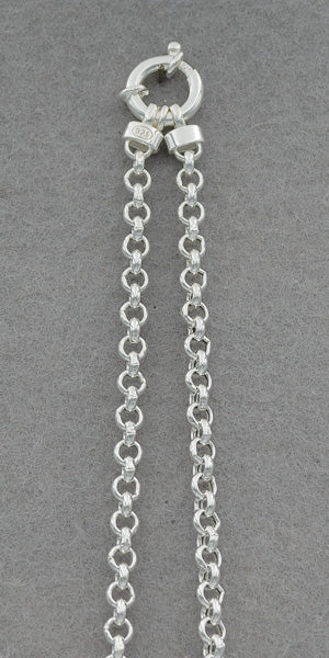 Sterling silver Belcher BVR271 chain