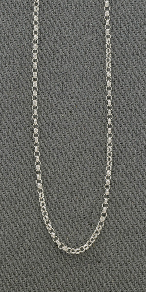 1mm Sterling Silver Rolo Chain Necklace. - Silvertree Jewelry #