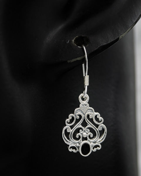 Bo ho sterling silver earrings