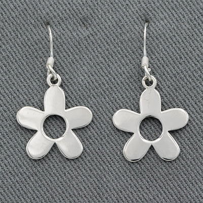 Sterling silver hanging daisies