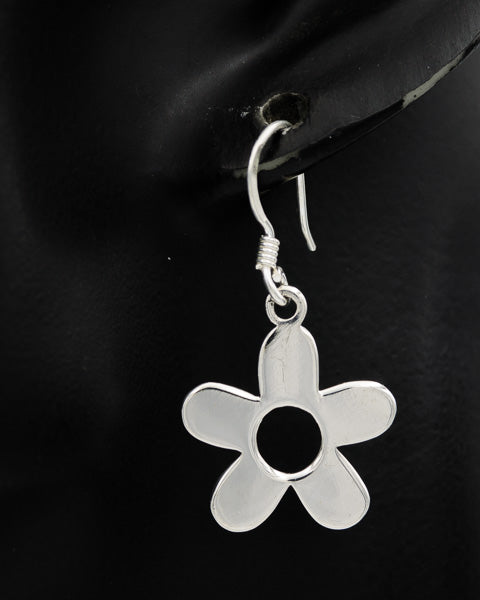 Sterling silver hanging daisies