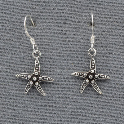 Sterling silver Starfish earring - Silvertree Jewelry #