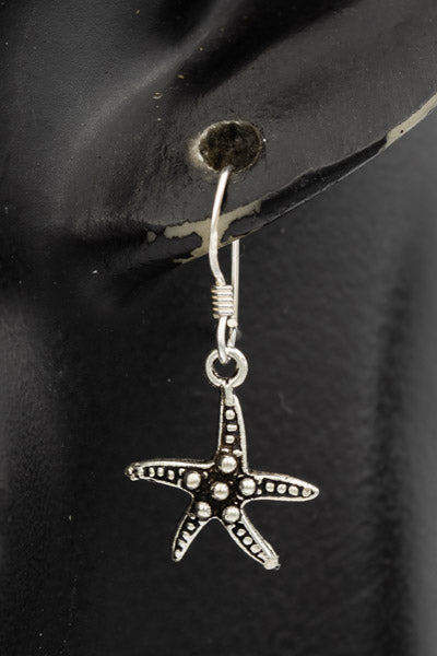 Sterling silver Starfish earring - Silvertree Jewelry #