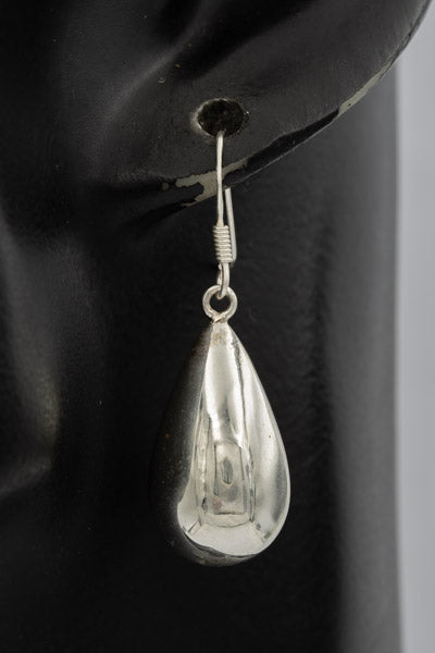 Sterling Silver Medium Teardrop Earrings - Silvertree Jewelry #