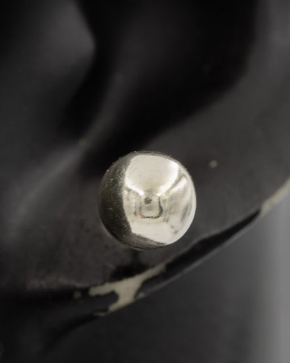 Sterling Silver Round Ball Stud Earrings – 8 mm - Silvertree Jewelry #