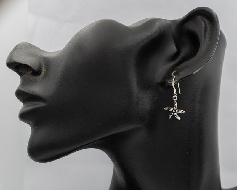 Sterling silver Starfish earring - Silvertree Jewelry #