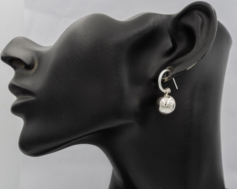 Sterling silver Pretty woman earrings 12 mm - Silvertree Jewelry #