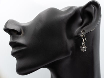 Sterling Silver Dutch Knot Ball Hook Earrings 7mm