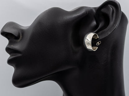 Sterling Silver Hoop Earrings 1.8cm x 10mm