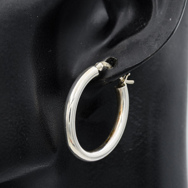 Sterling silver pipe ovals
