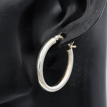 Sterling silver pipe ovals