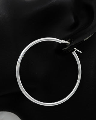 Sterling silver hoop 2.5 mm