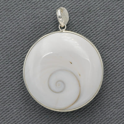 Sterling silver shiva pendant