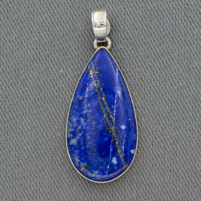 Sterling silver lapis lazuli pendant