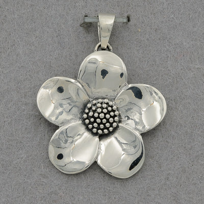 Sterling silver flower