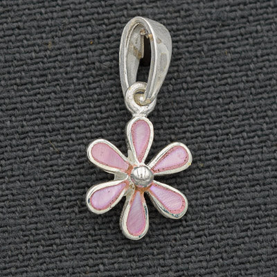 Sterling silver daisy MOP