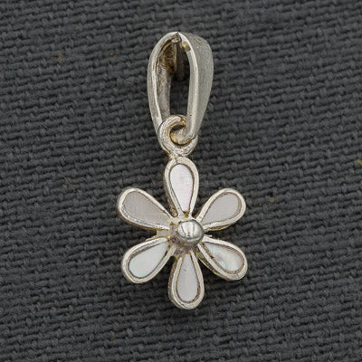 Sterling silver daisy MOP