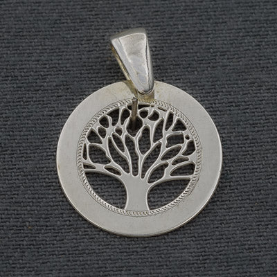Sterling silver Tree of life pendant