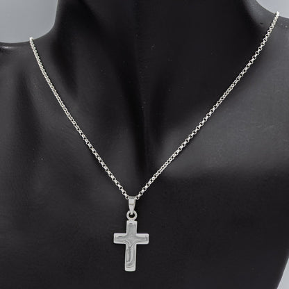 Sterling silver cross chubby