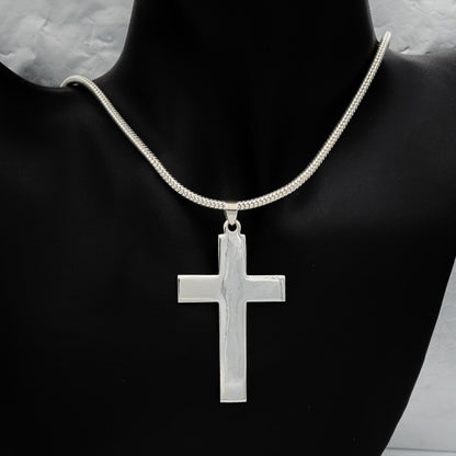 Sterling silver cross