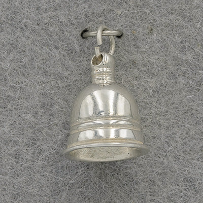 Sterling silver bell pendant