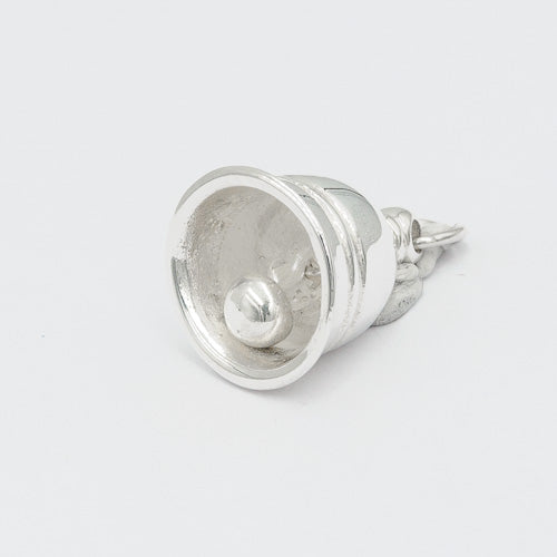 Sterling silver bell pendant